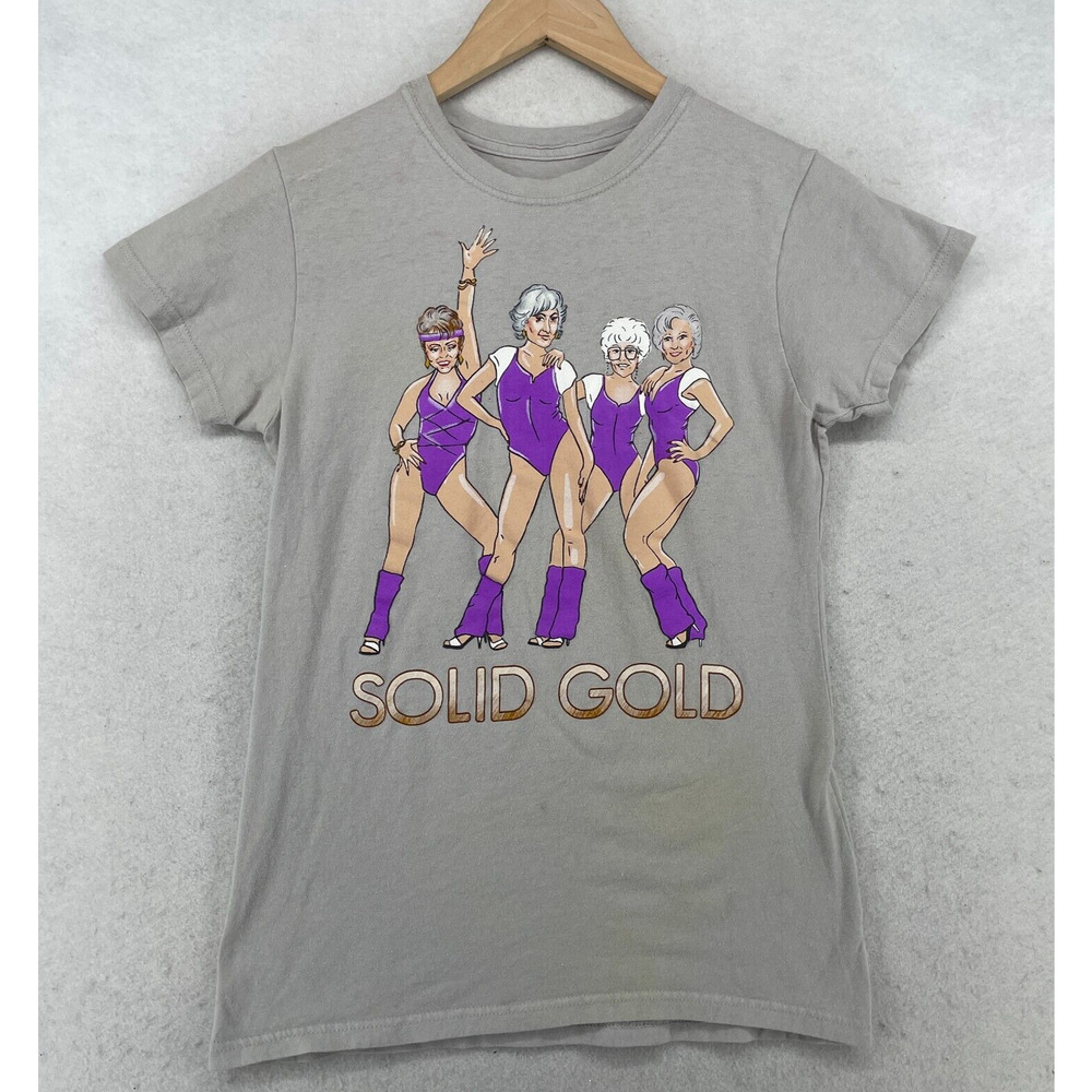 GOLDEN GIRLS Shirt Youth XL Variety Show Betty White Bea Arthur NBC Cotton Gray